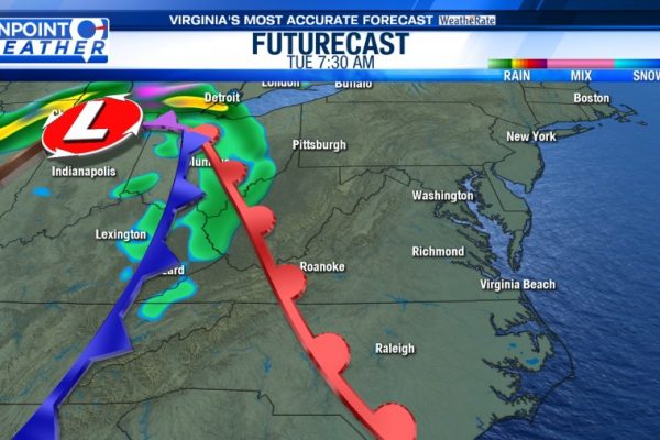 Pinpoint Weather: Showers return on New Year’s Eve