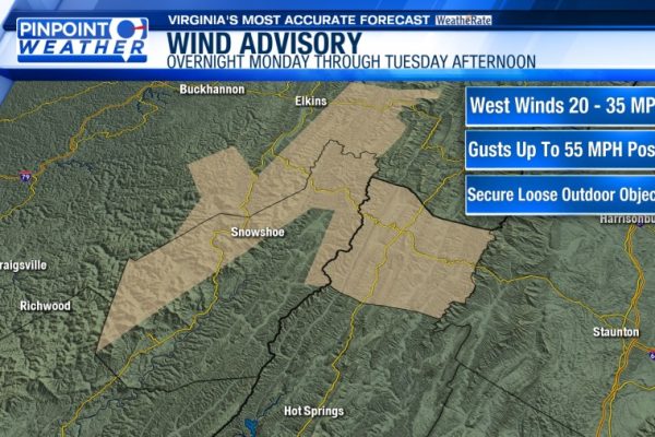 Pinpoint Weather: Trending warmer, blustery winds ahead